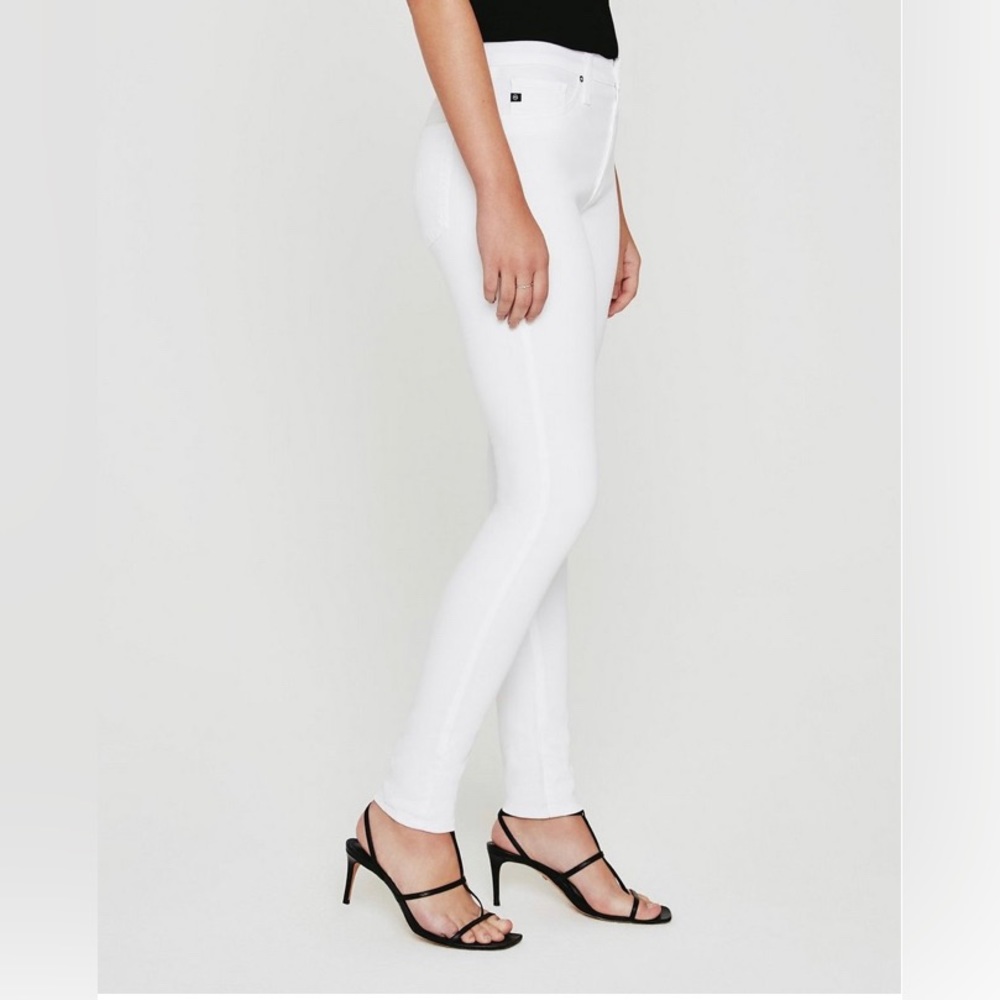 AG The Farrah Skinny High-Rise, white, size 24R